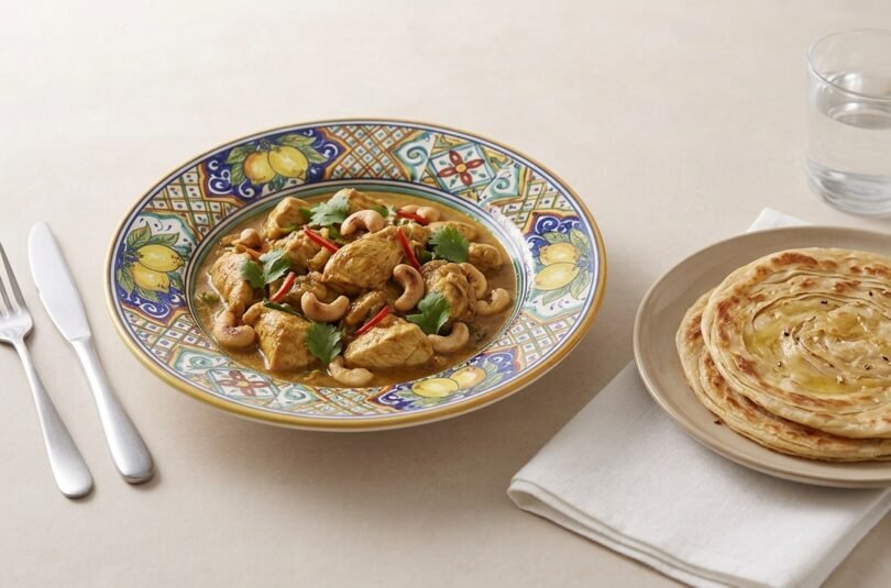 19 curry de poulet Poulet Curry aux Noix de Cajou